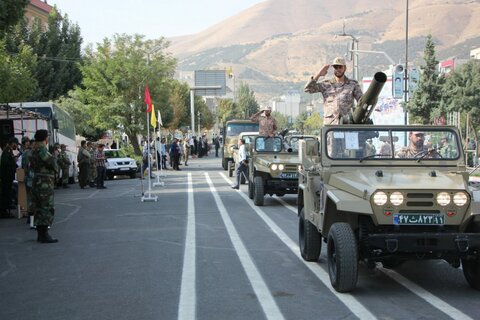 تصاویر/ رژه نیروهای مسلح کردستان به مناسبت هفته دفاع مقدس