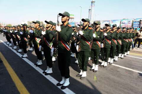 رژه نیروهای مسلح به مناسبت آغازهفته دفاع مقدس در اصفهان‎‎
