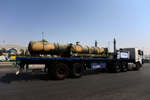 رژه نیروهای مسلح به مناسبت آغازهفته دفاع مقدس در اصفهان‎‎