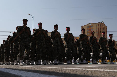 تصاویر| رژه نیروهای مسلح در یزد