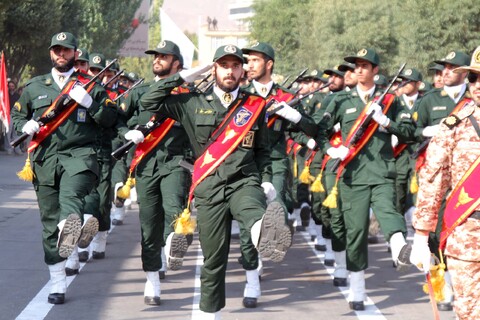 نمایش اقتدار نیروی‌های مسلح استان همدان
