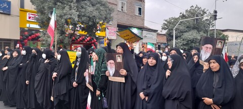 تصاویر/ خروش مردم انقلابی زنجان علیه آشوبگران و هتاکان مقدسات