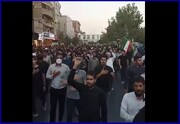 فیلم | راهپیمایی مردم احمدآباد اصفهان علیه اغتشاشگران