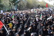 تصاویر/ شرپسندوں اور فسادیوں کے خلاف صوبہ یزد کی عوام کا احتجاجی جلوس