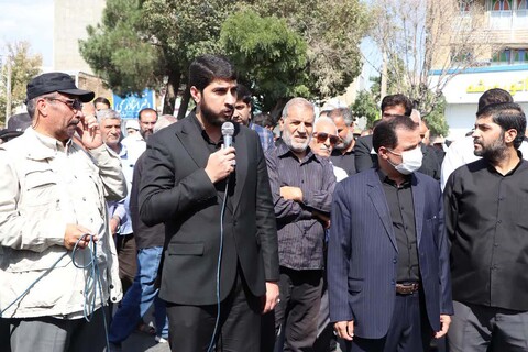 تصاویر /  راهپیمایی نمازگزاران ملایر