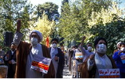حوزویان اصفهان در محکومیت جنایات اغتشاشگران تجمع کردند