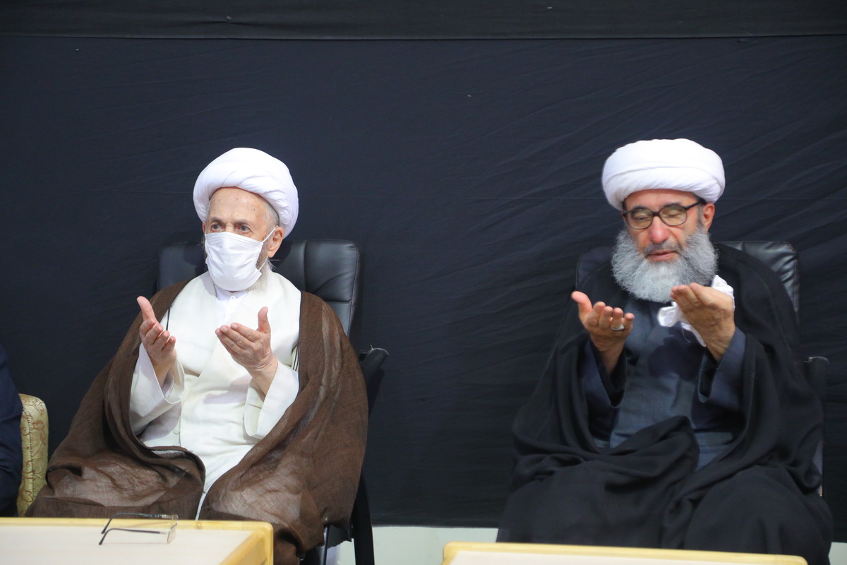 Photo/ Grand Ayatollah Sobhani's House Holds 28th of Safar Mourning Ceremony