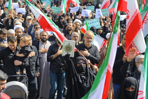 تجمع بزرگ امت رسول الله (ص) در محکومیت اهانت به قرآن کریم و مقدسات