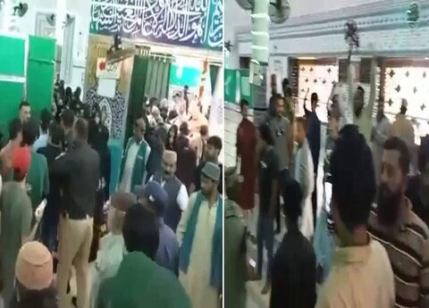 کراچی میں مزار حضرت عبداللہ شاہ غازیؒ پر انتہاء پسندوں کا حملہ