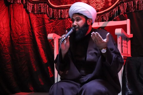 تصاویر/ مراسم ظهر شهادت امام رضا(ع) در مدرسه علمیه امام خمینی ارومیه