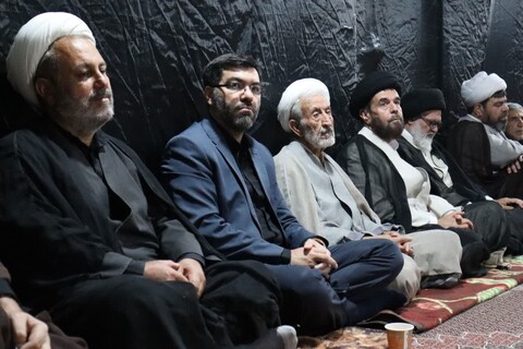 تصاویر/ مراسم ظهر شهادت امام رضا(ع) در مدرسه علمیه امام خمینی ارومیه