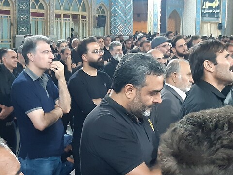 تصاویر :مراسم عزاداری شهادت امام رضا(ع)در استان مقدس محندهلال بن علی (ع)آران وبیدگل