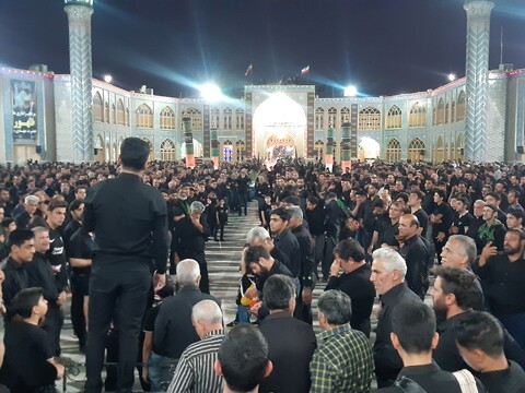 تصاویر :مراسم عزاداری شهادت امام رضا(ع)در استان مقدس محندهلال بن علی (ع)آران وبیدگل