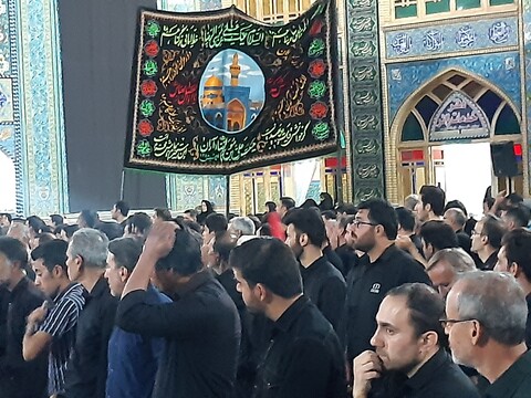 تصاویر :مراسم عزاداری شهادت امام رضا(ع)در استان مقدس محندهلال بن علی (ع)آران وبیدگل