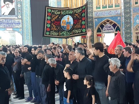 تصاویر :مراسم عزاداری شهادت امام رضا(ع)در استان مقدس محندهلال بن علی (ع)آران وبیدگل