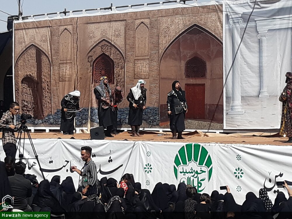 آیین سنتی مذهبی گلباران خورشید در یزدل آران و بیدگل برگزار شد +عکس