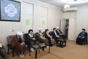 تصاویر / دیدار مدیر حوزه‌های علمیه با علما و شخصیت‌های حوزوی خوزستان
