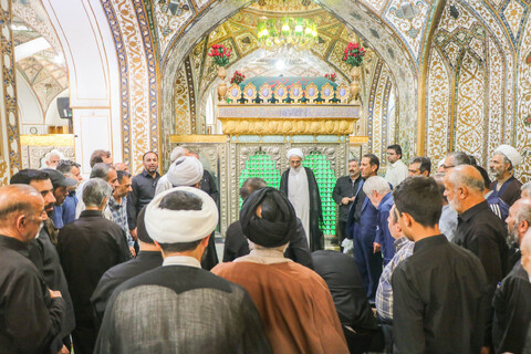 تصاویر/ مراسم تشییع و خاکسپاری استاد پیشکسوت حوزه علمیه اصفهان