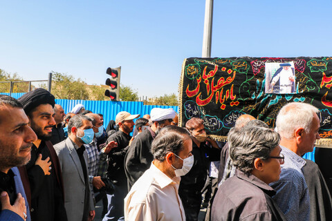 تصاویر/ مراسم تشییع و خاکسپاری استاد پیشکسوت حوزه علمیه اصفهان