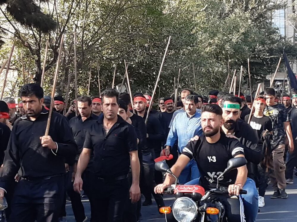 کاروان پیاده «وارثان حماسه خونین اردهال» عازم مشهد اردهال شد+ عکس