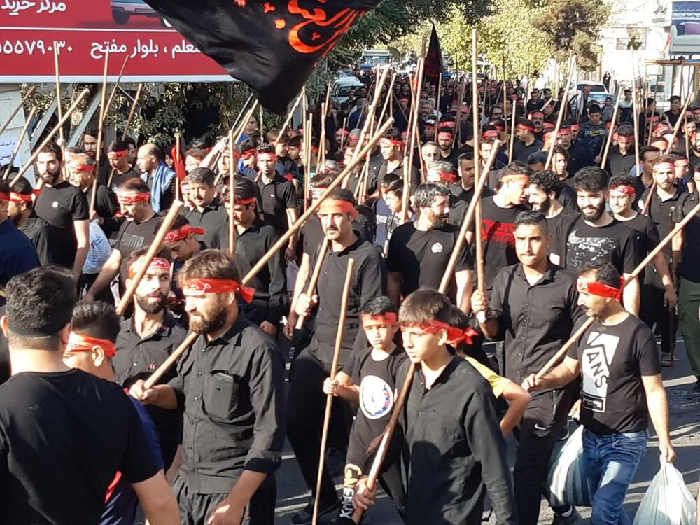 کاروان پیاده «وارثان حماسه خونین اردهال» عازم مشهد اردهال شد+ عکس