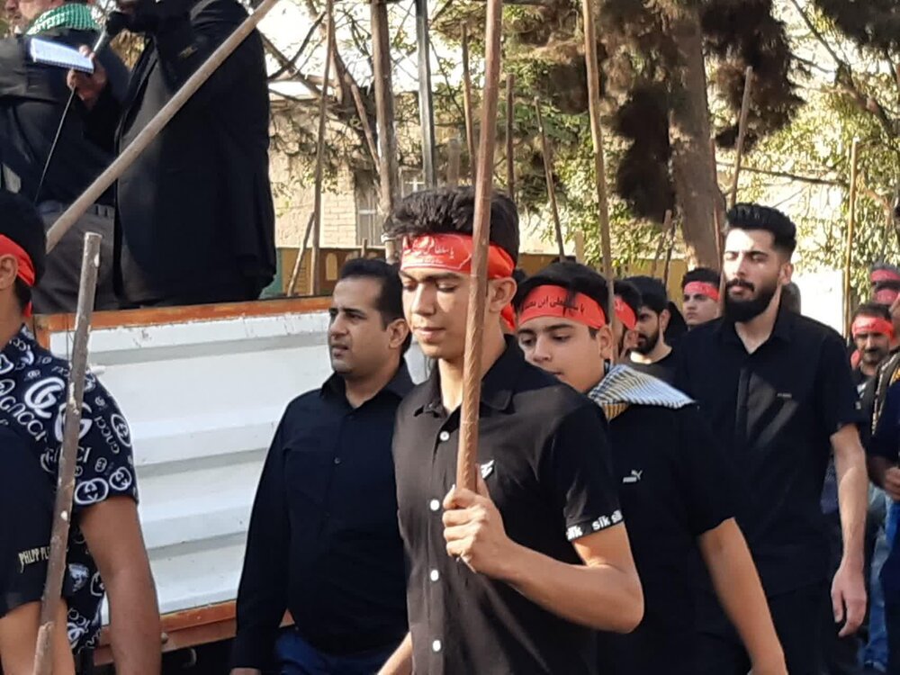 کاروان پیاده «وارثان حماسه خونین اردهال» عازم مشهد اردهال شد+ عکس