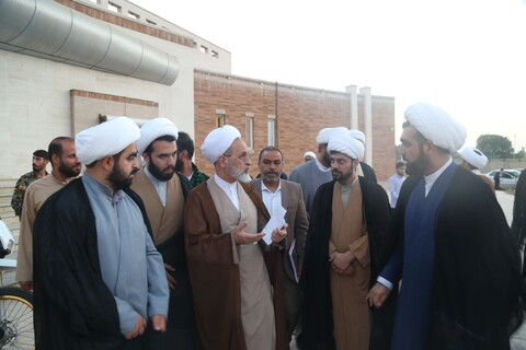 دیدار آیت الله اعرافی با طلاب، روحانیون و مبلغان خوزستان