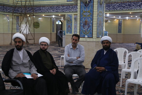 نشست جمع بندی سفر مدیر حوزه های علمیه کشور به خوزستان