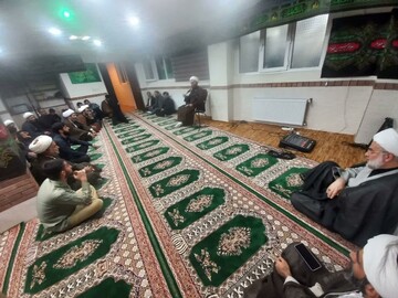 تصاویر/ عزاداری شهادت امام حسن عسکری (ع) در حسینیه شهید چمران سنندج