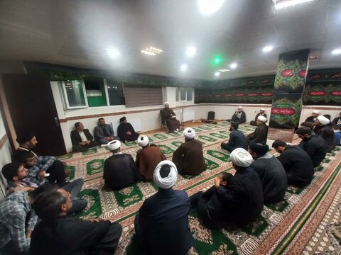 تصاویر/ عزاداری شهادت امام حسن عسکری (ع) در حسینیه شهید چمران سنندج