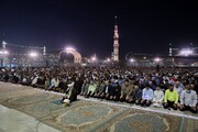 Photo/ Mass Gathering of Awaiting People for Imam Mahdi's Reappearance at Jamkaran Holy Mosque