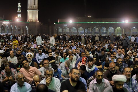 تصاویر/ اجتماع بزرگ منتظران ظهور در آستانه آغاز امامت ولی عصر(عج) در مسجد مقدس جمکران