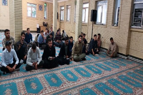 تصاویر/ نشست بصیرتی طلاب مدرسه علمیه رسول اکرم تکاب