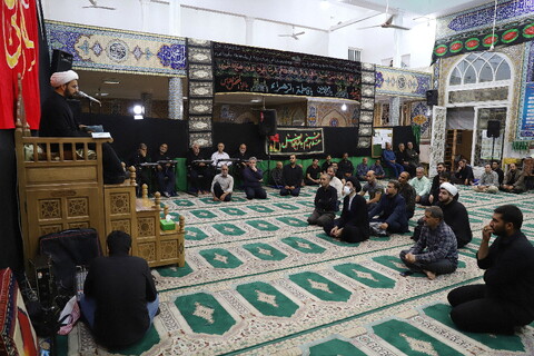 تصاویر/ یک روز با آقای امام جمعه، سرکشی از هیات مذهبی شهرستان کاشان