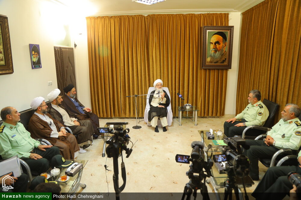 معاشرے کی ترقی اور پیشرفت صرف امنیت کے سائے میں ہی تحقق پزیر ہوتی ہے / پولیس فورس کی خدمات پر انہیں خراجِ تحسین