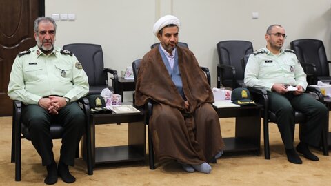 دیدار با جمعی از فرماندهان و مسئولان بخش‌های مختلف نیروی انتظامی استان البرز