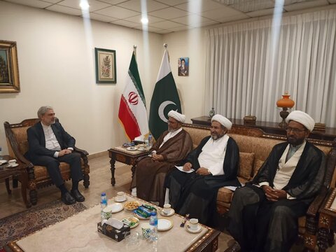 شیعہ علماء کونسل پاکستان ۔ ایرانی سفیر سے ملاقات