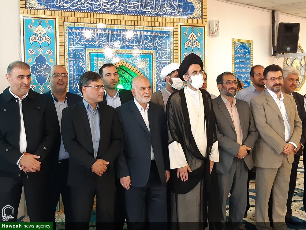 اقدام جالب امام جمعه کاشان در برگزاری نماز اول وقت + عکس