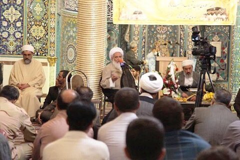 آغاز جشن هفته وحدت در مسجد شافعی کرمانشاه