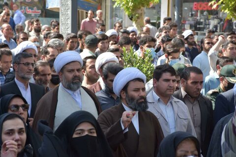تصاویر/مراسم تشییع پیکر شهید امنیت «غلامرضا بامدی» در سنندج