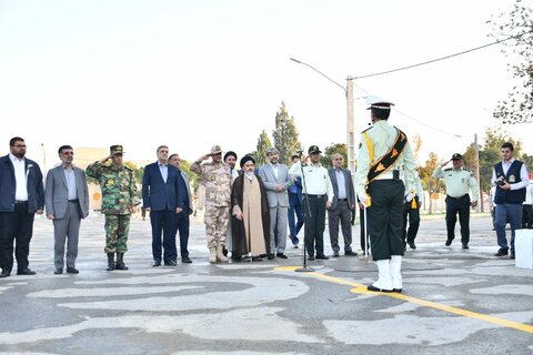 تصاویر/ صبحگاه مشترک نیروی های نظامی و انتظامی آذربایجان غربی