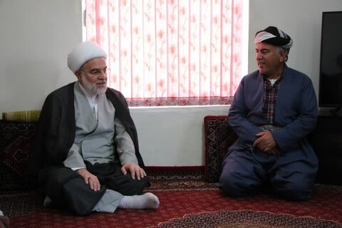 تکریم روحانیون اهل سنت کامیاران از سوی نماینده ولی فقیه در کردستان