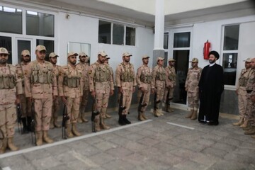 بازدید نماینده ولی فقیه در اردبیل از پاسگاه‌های مرزی به روایت تصویر