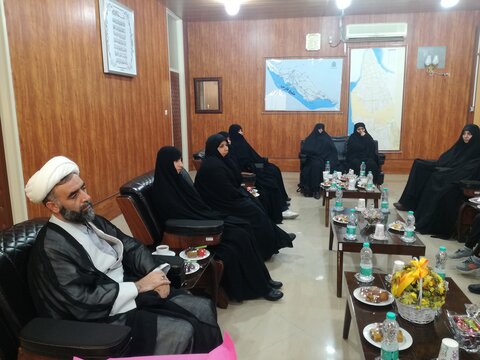 دیدار با مدیر حوزه علمیه خواهران استان بوشهر با فرمانده انتظامی استان