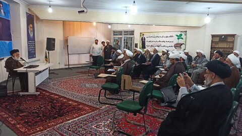 تصاویر / گردهمایی معاونین تهذیب حوزه‌های علمیه سراسر کشور در همدان