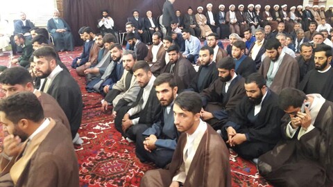 تصاویر/ جشن عمامه گذاری طلاب حوزه علمیه مراغه
