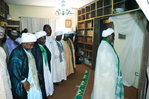 دیدار اعضای جنبش اسلامی نیجریه با شیخ زکزاکی
