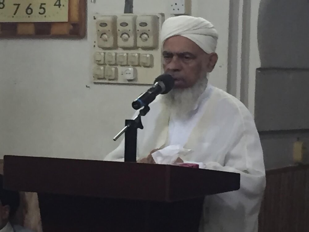 مراسم «آئین برادری» در حوزه علمیه اهل سنت قشم برگزار شد