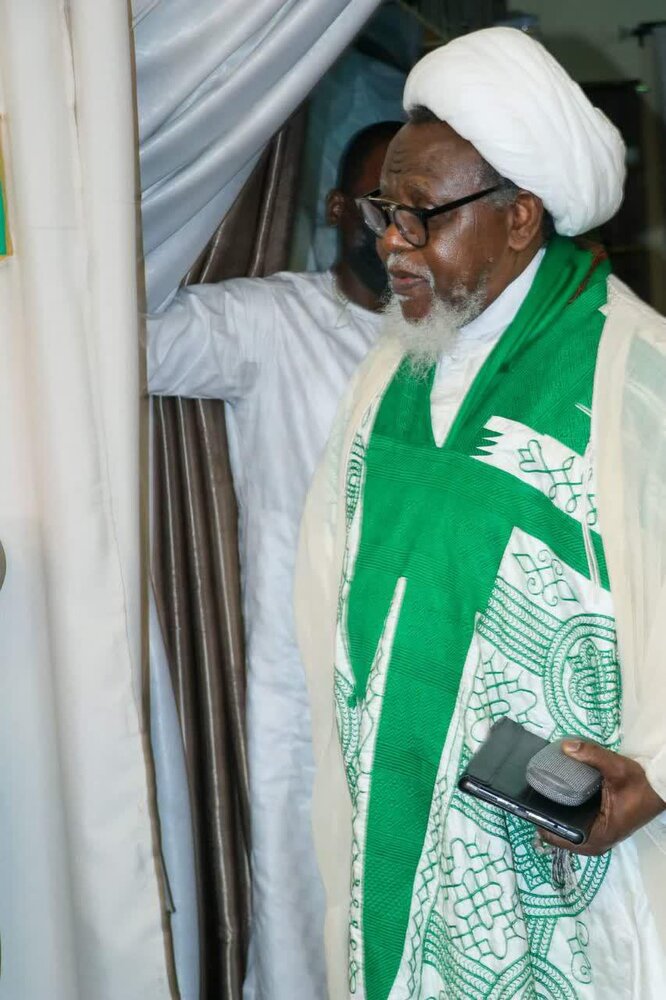 دیدار جمعی از اعضای جنبش اسلامی نیجریه با شیخ زکزاکی +تصاویر