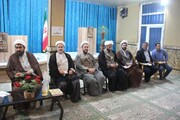 مدیر حوزه علمیه قزوین پای صحبت های طلاب مدرسه امام صادق(ع) نشست + عکس